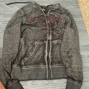 Hard Rock black washed jacket